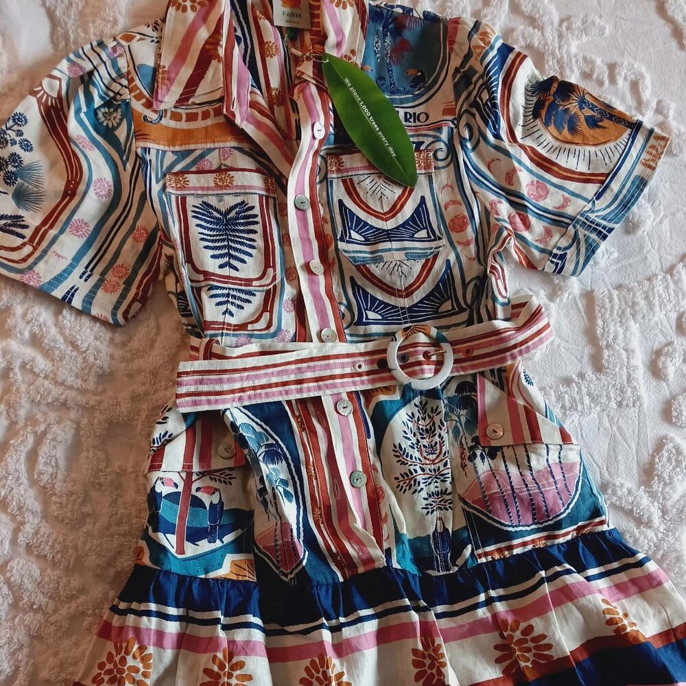 Brand new, with tags, Farm Rio dress NWT